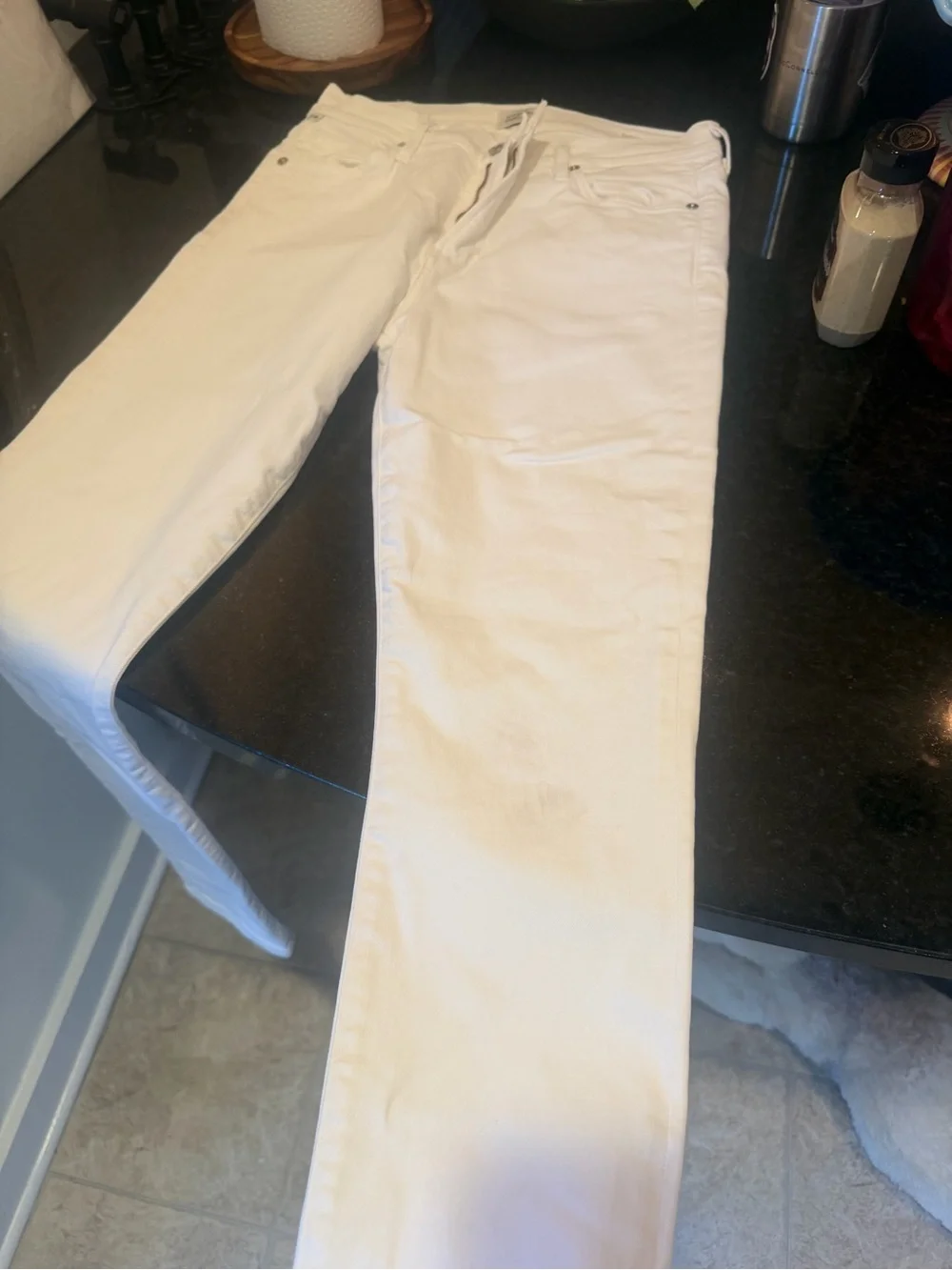 Citizens of humanity white jeans